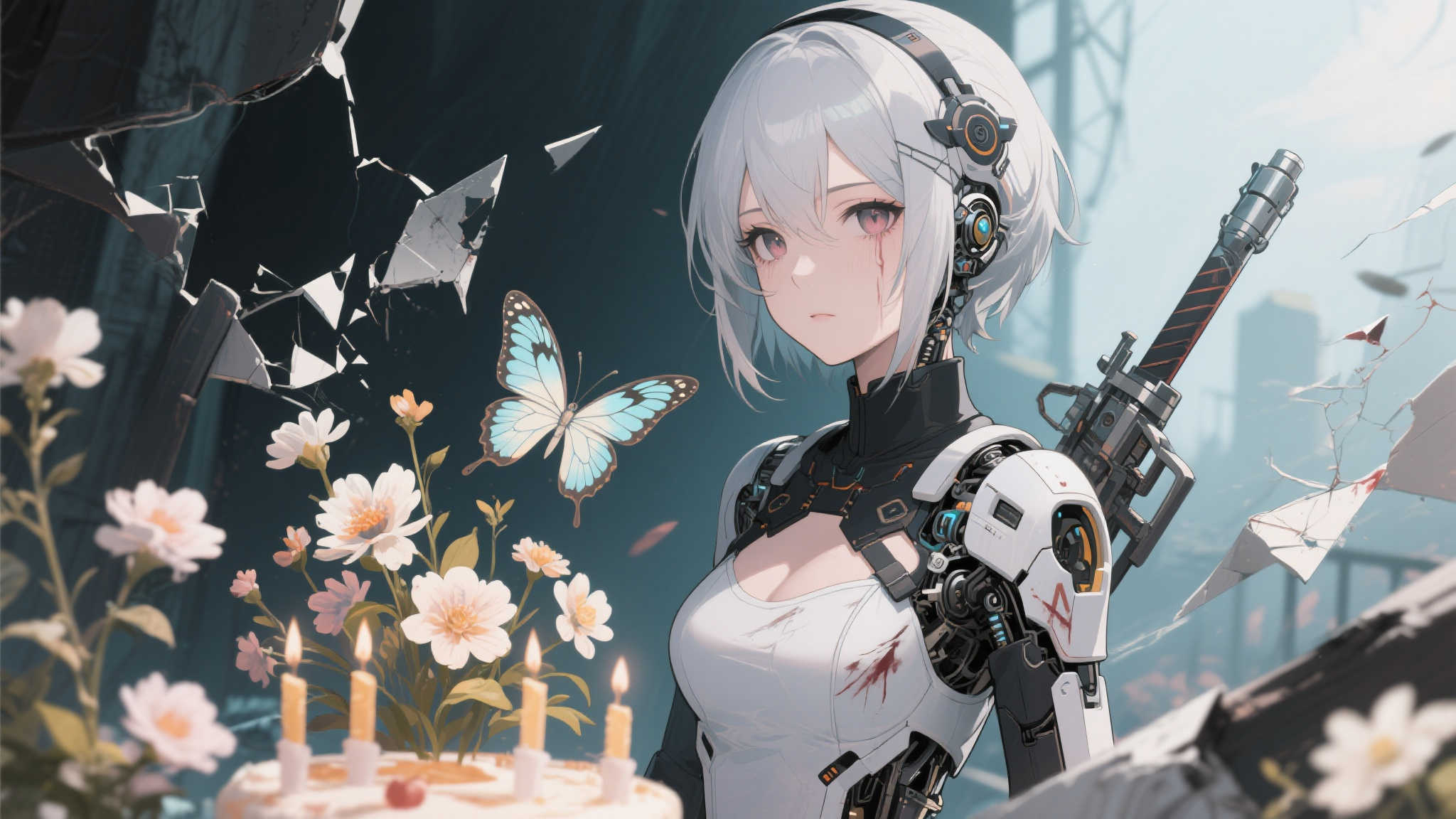 《尼尔:机械纪元》A2诞辰纪念插画 三 如何打造一幅独特的贺图灵感来源
如